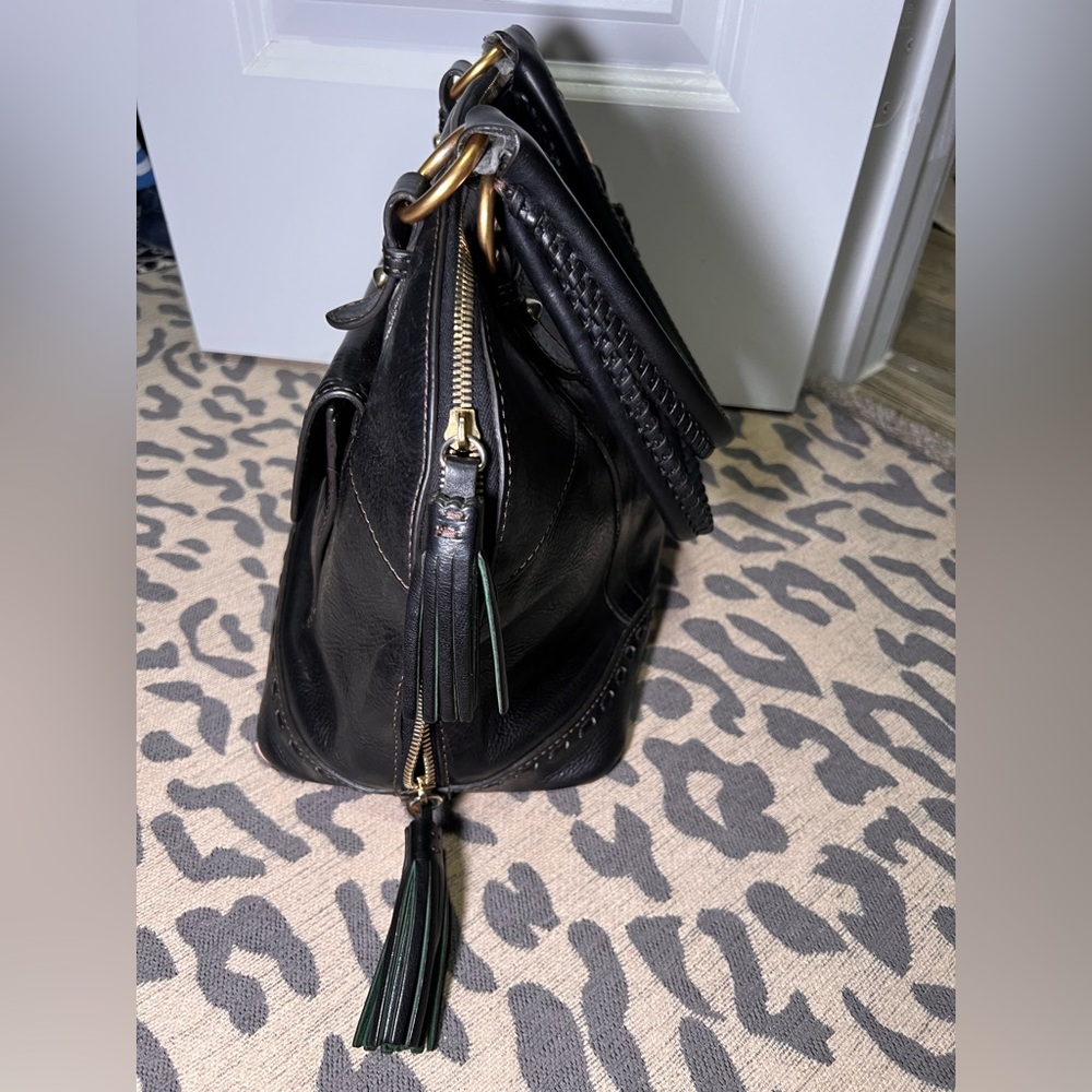 Vintage Dooney & Bourke Leather Handbag + Matching Wallet - Picture 4 of 17